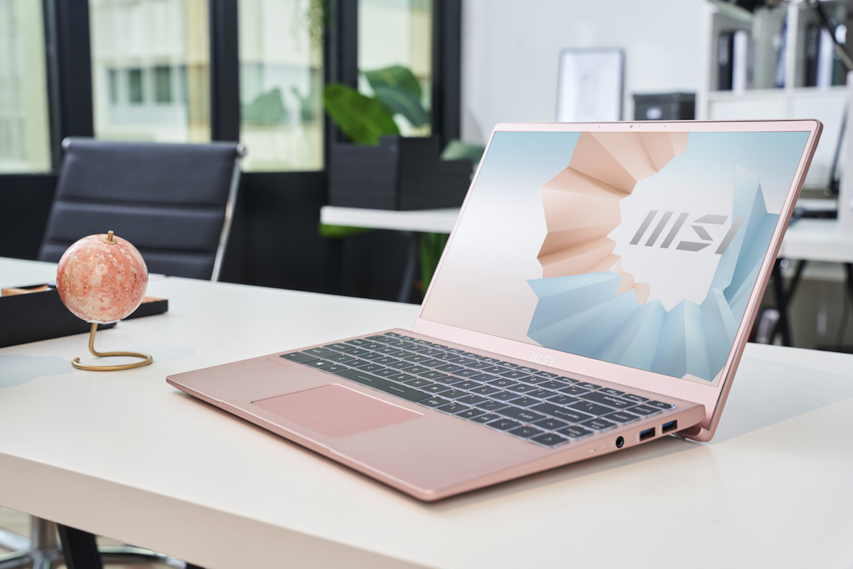 MSI Modern 14 disponibile in versione multicolore