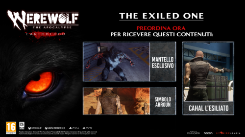NACON presenta un gameplay esclusivo sulle tre forme dell’eroe di Werewolf: the Apocalypse – Earthblood