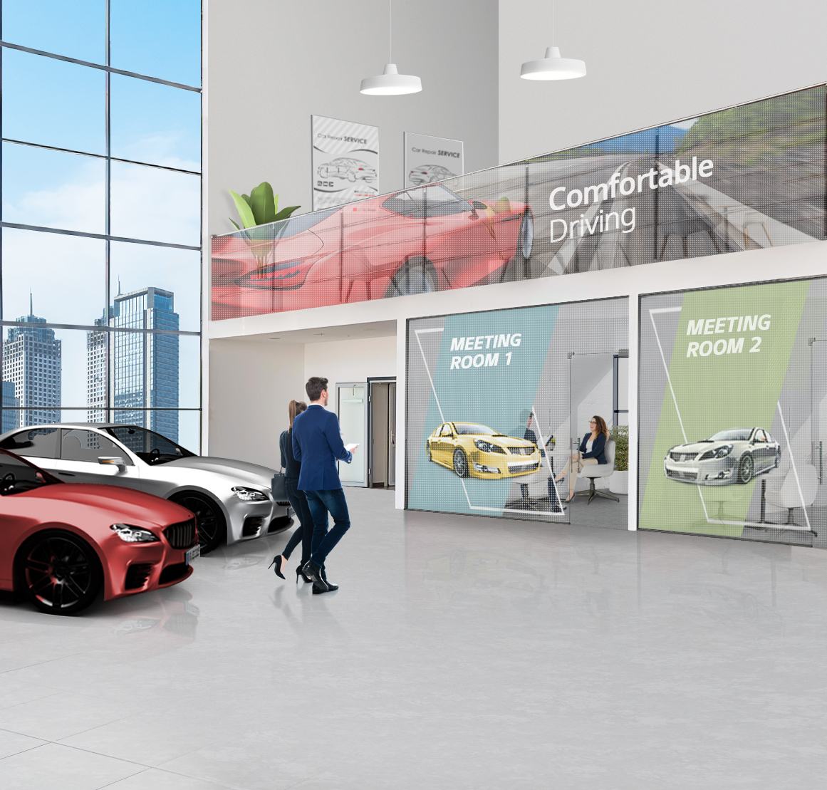 LG Electronics presenta LED Film Transparent