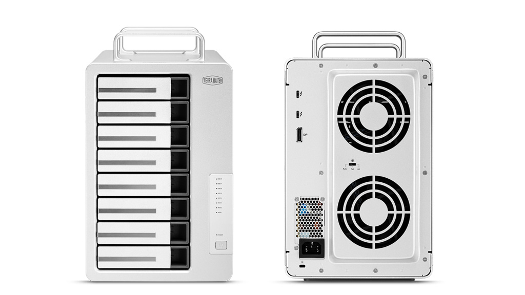 TerraMaster presenta Fast Dual 40 Gbps 8-bay D8 Thunderbolt 3