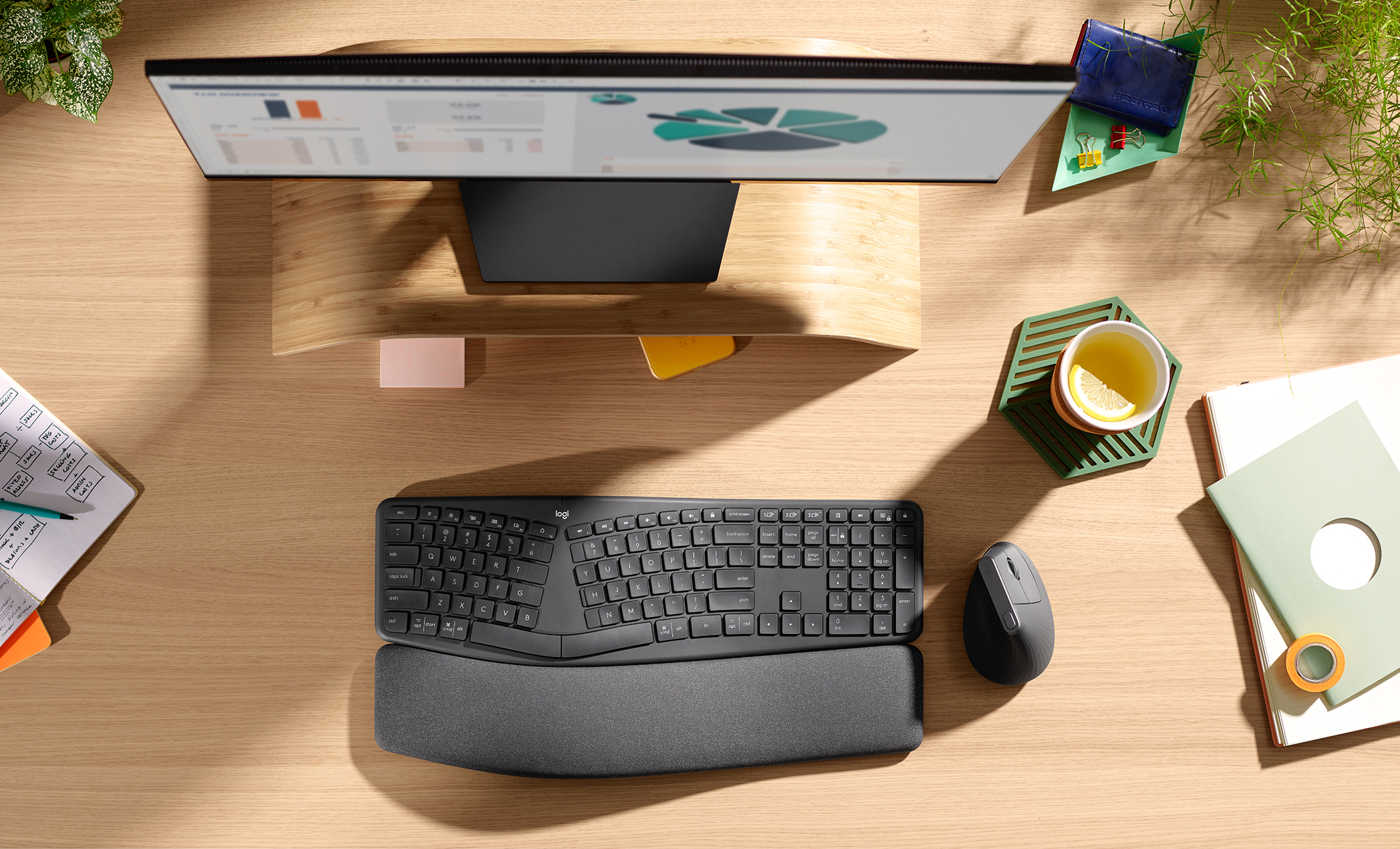 Logitech lancia i nuovi prodotti della linea ERGO