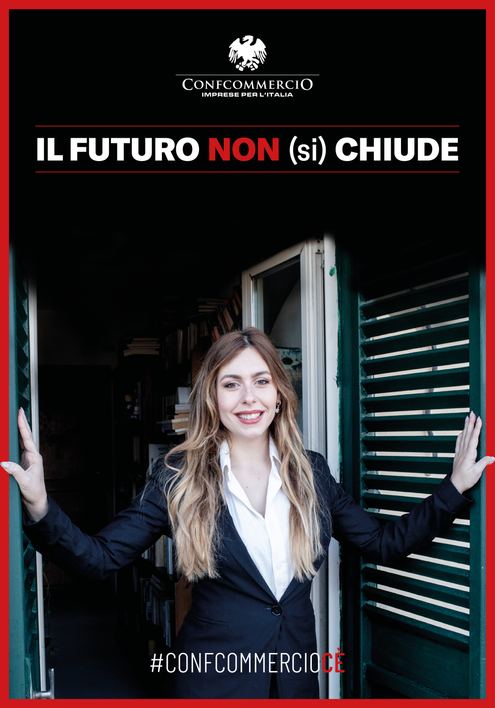 Confcommercio: al via la campagna nazionale “Il futuro non (si) chiude”