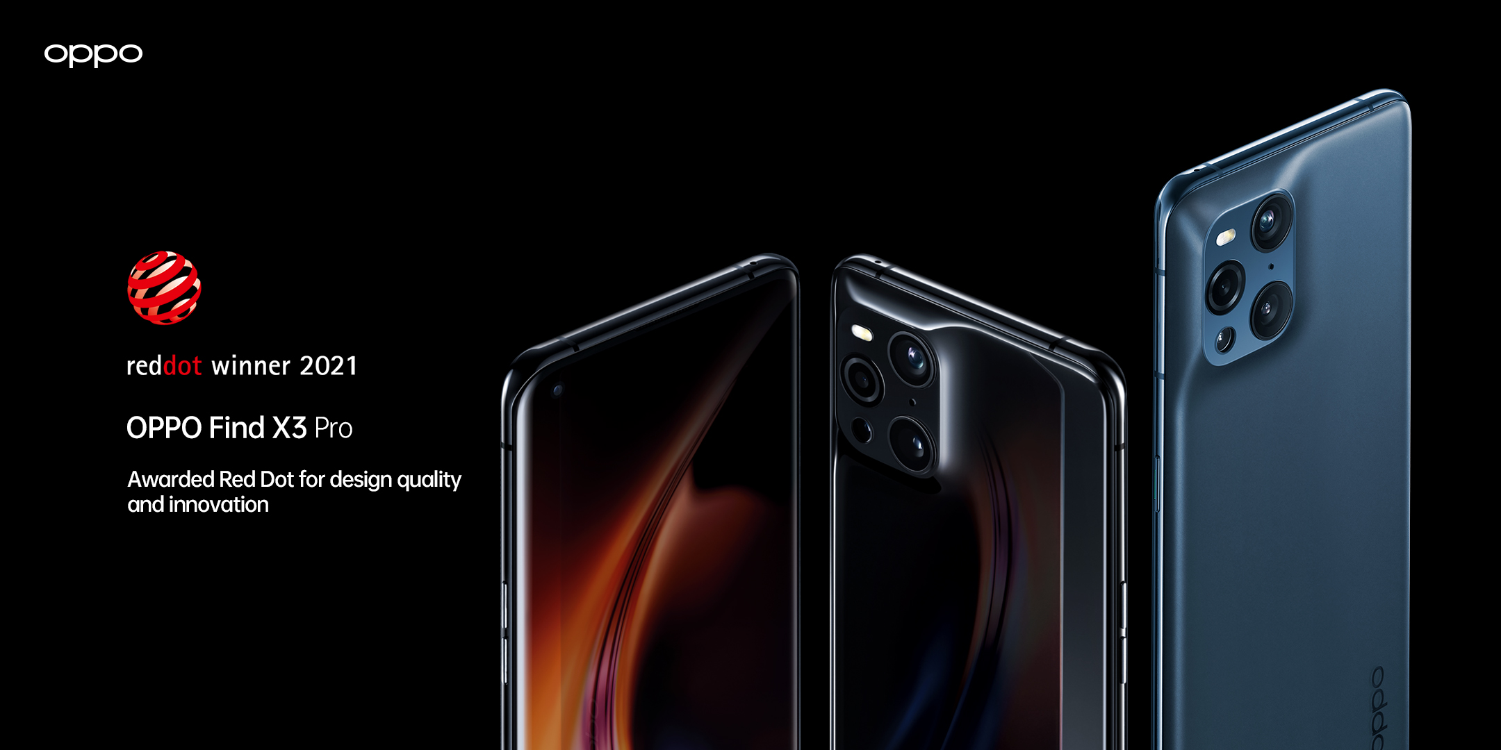 OPPO Find X3 Pro_Red Dot Award 2021