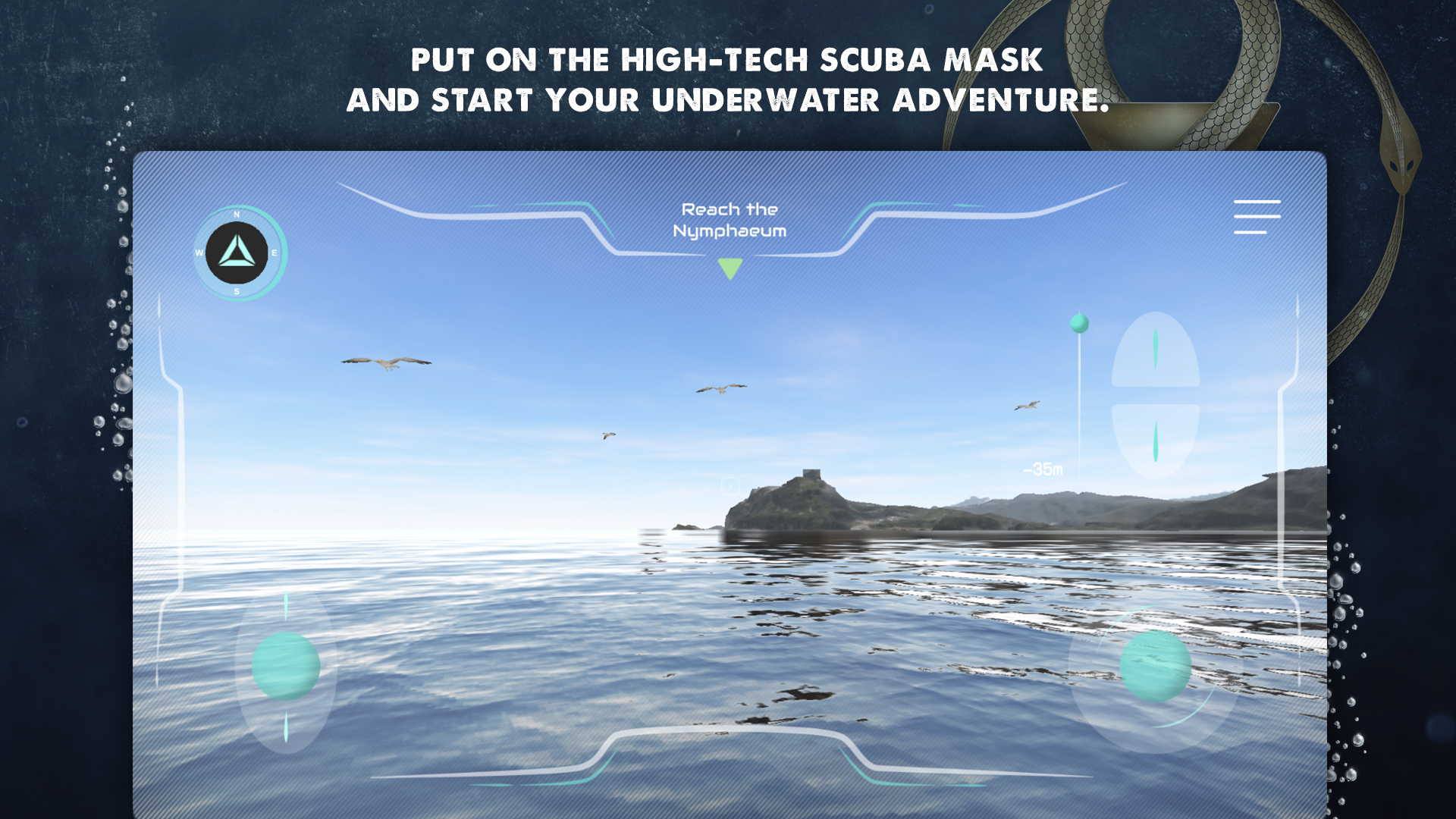 L’archeologia subacquea nel Mediterraneo in un videogioco 3D
