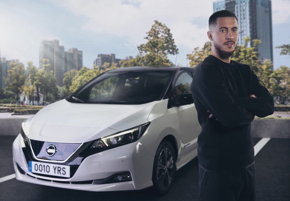 Eden Hazard si unisce al movimento #ElectrifyTheWorld di Nissan