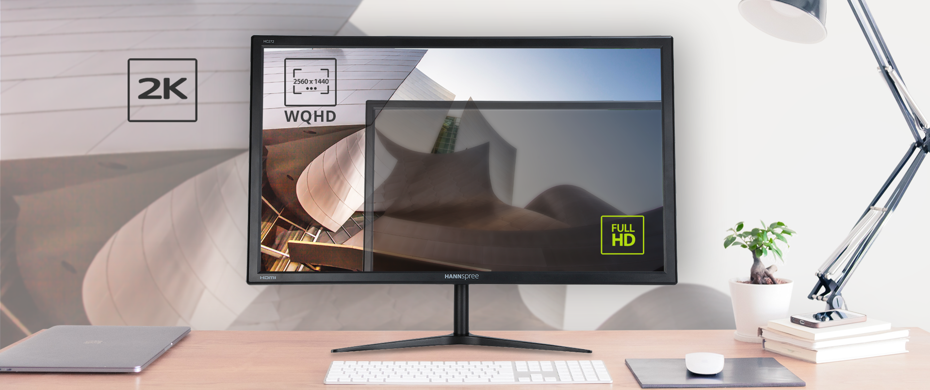 HANNspree aggiorna la gamma di monitor con il nuovo modello HC272PPB