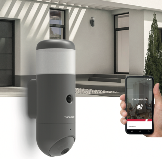 Da Avidsen la telecamera di sicurezza intelligente Thomson Rheita 100