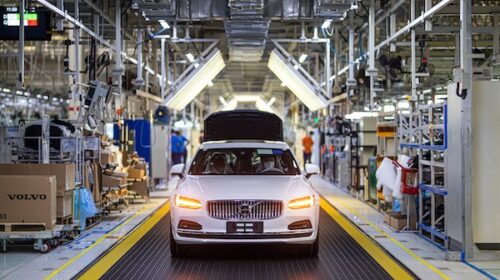 Volvo Cars è la prima casa automobilistica a esplorare l’acciaio senza fossili con SSAB