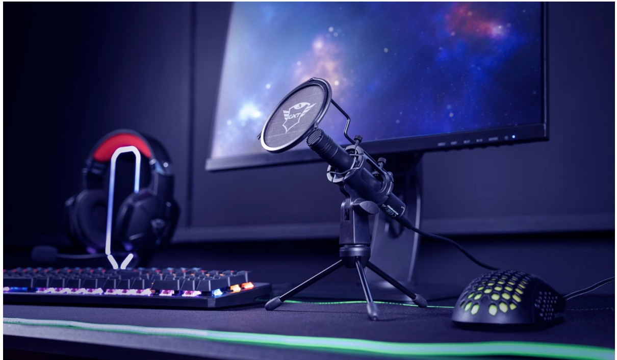 La gamma Trust si arricchisce del nuovo microfono per lo streaming GXT 241 Velica