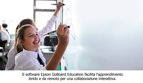 Epson presenta il software GoBoard Education