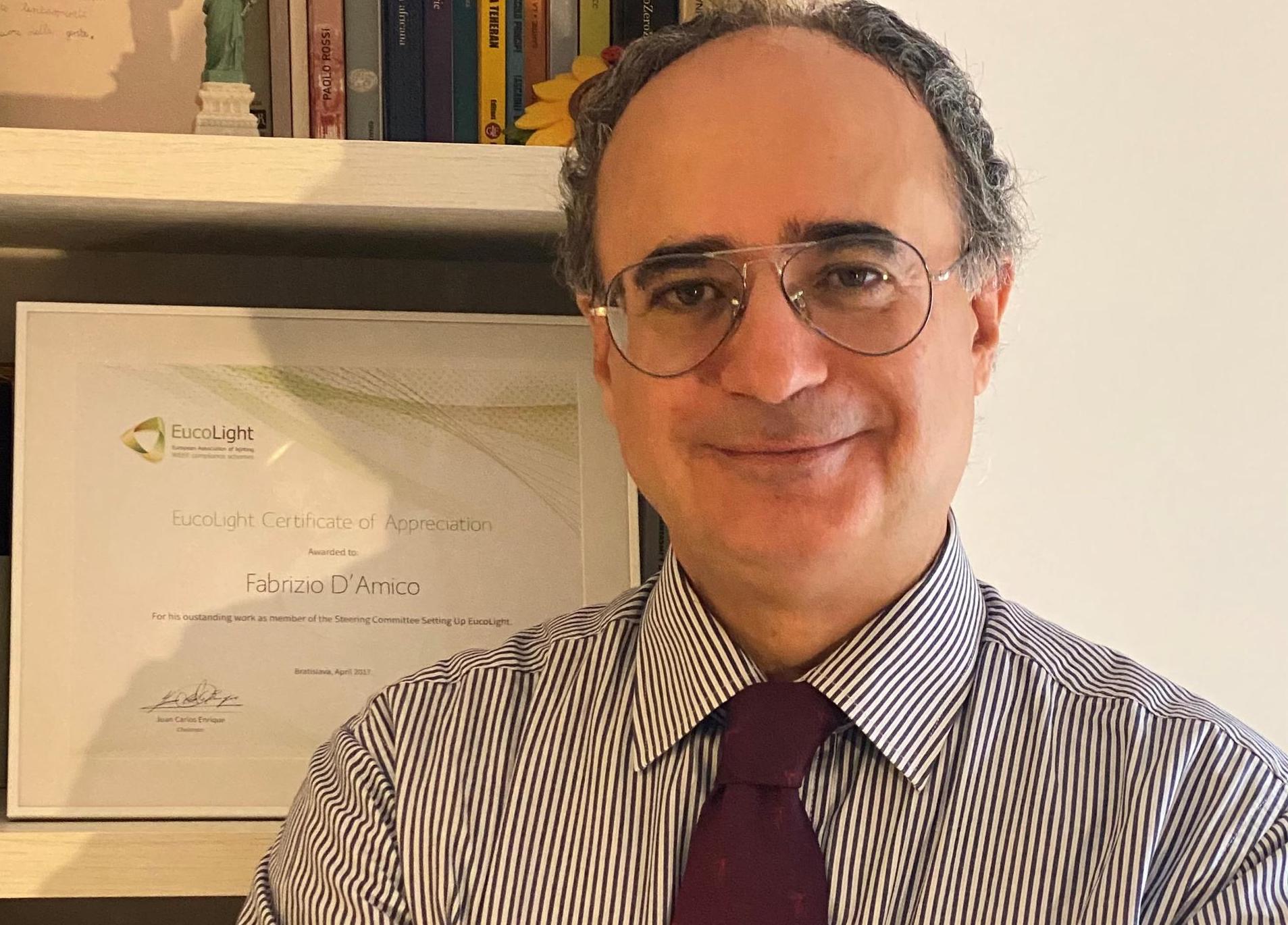 Fabrizio D’Amico nominato Presidente del nuovo board di EucoLight