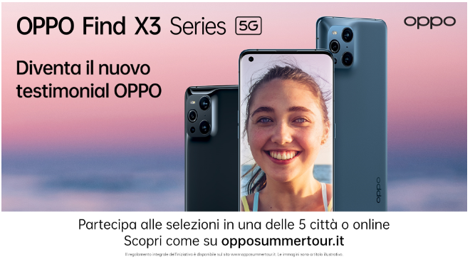 Al via l’OPPO Summer Tour