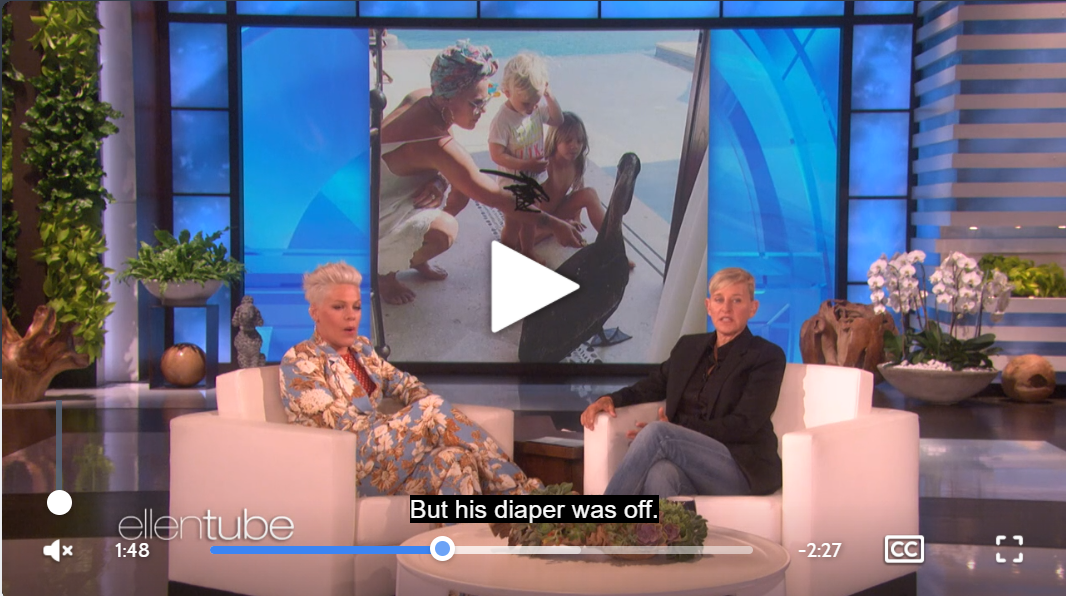 La cantante Pink si disintossica dallo sharenting