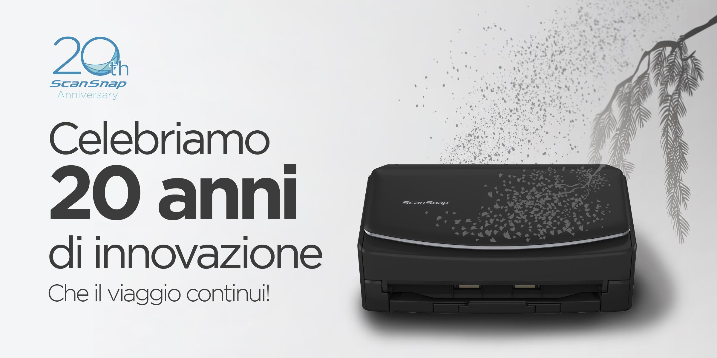 ScanSnap compie 20 anni e supera i 6 milioni di unità vendute in tutto il mondo
