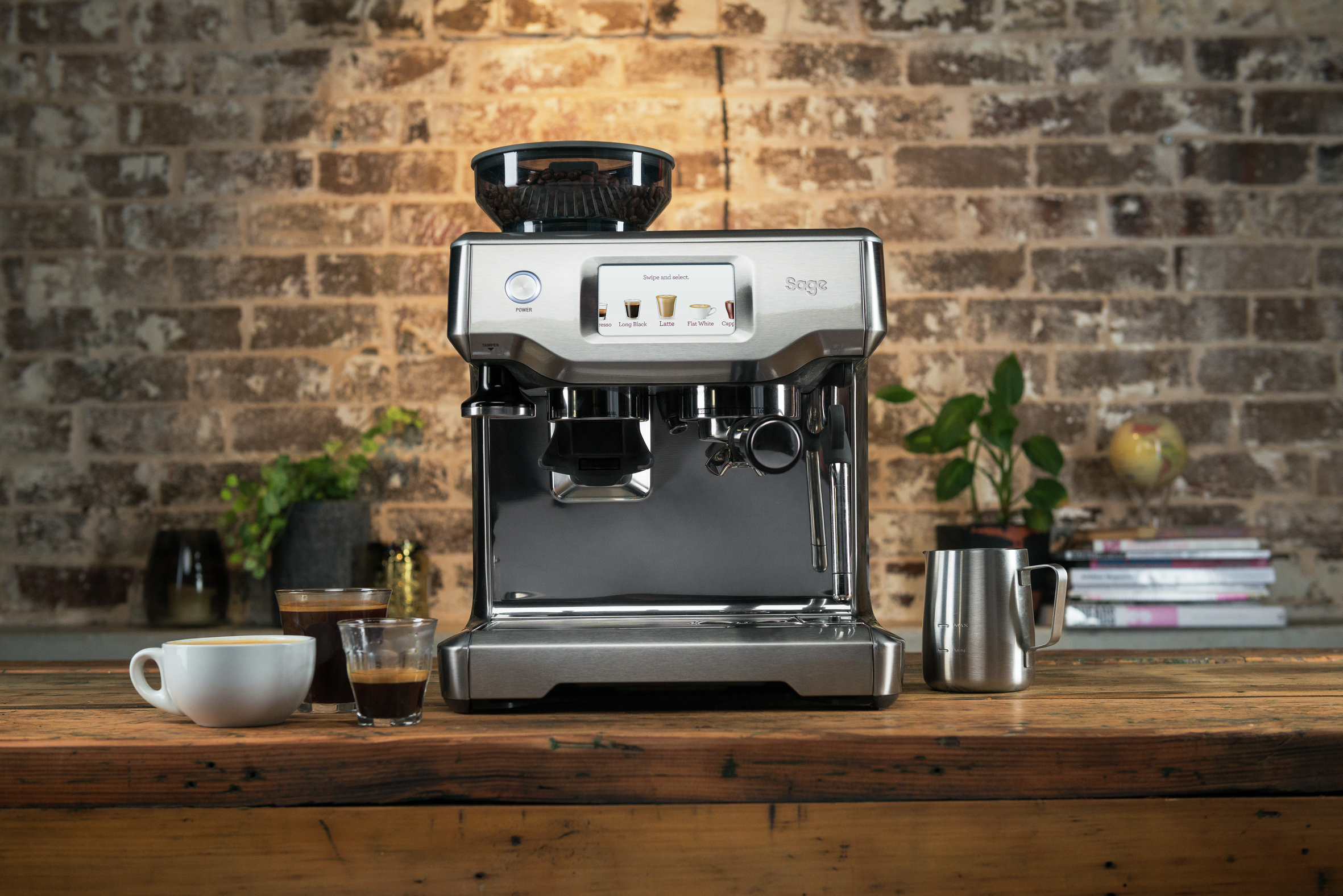Sage Appliances presenta le sue innovative macchine per il caffè touch screen