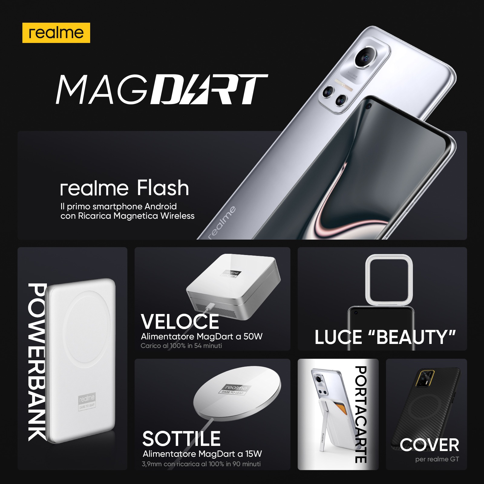 realme lancia MagDart