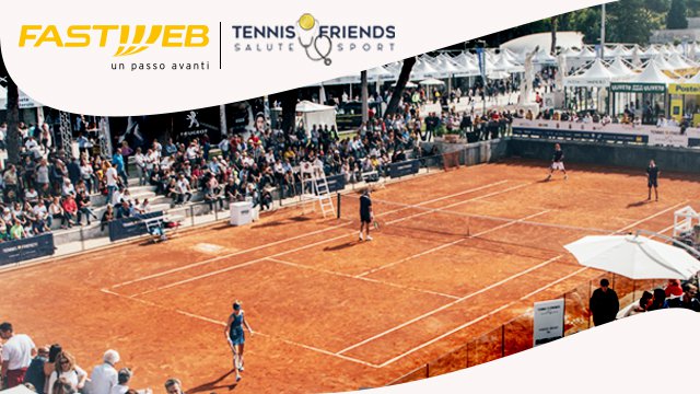 Fastweb è Official Partner del decennale di Tennis&Friends