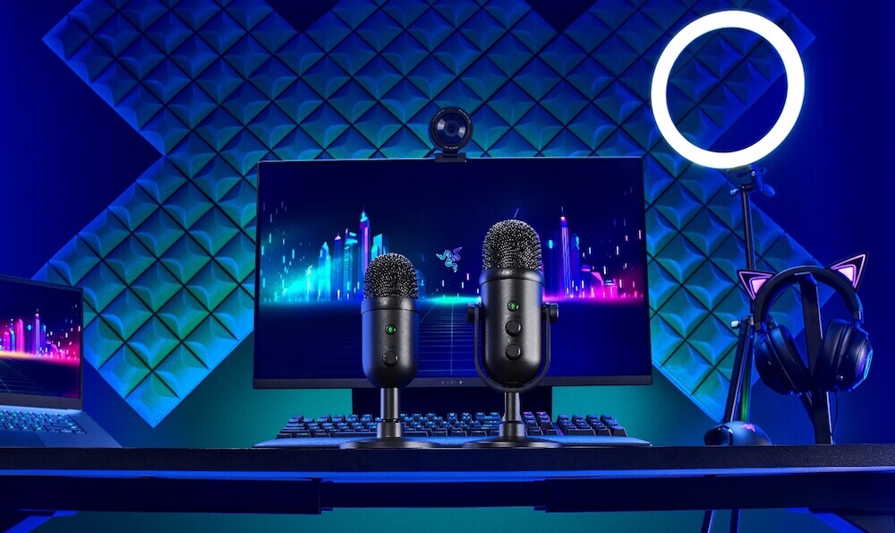 Razer lancia i nuovi microfoni Seiren V2 Pro e Seiren V2 X