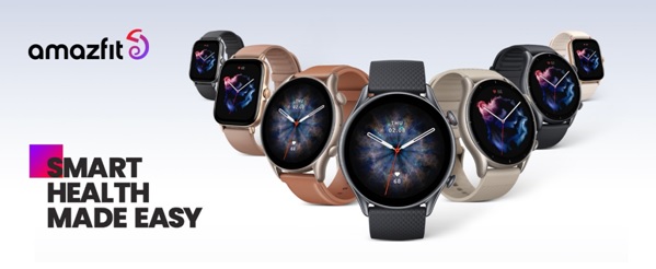 Amazfit annuncia gli smartwatch Serie GTR 3 e GTS 3