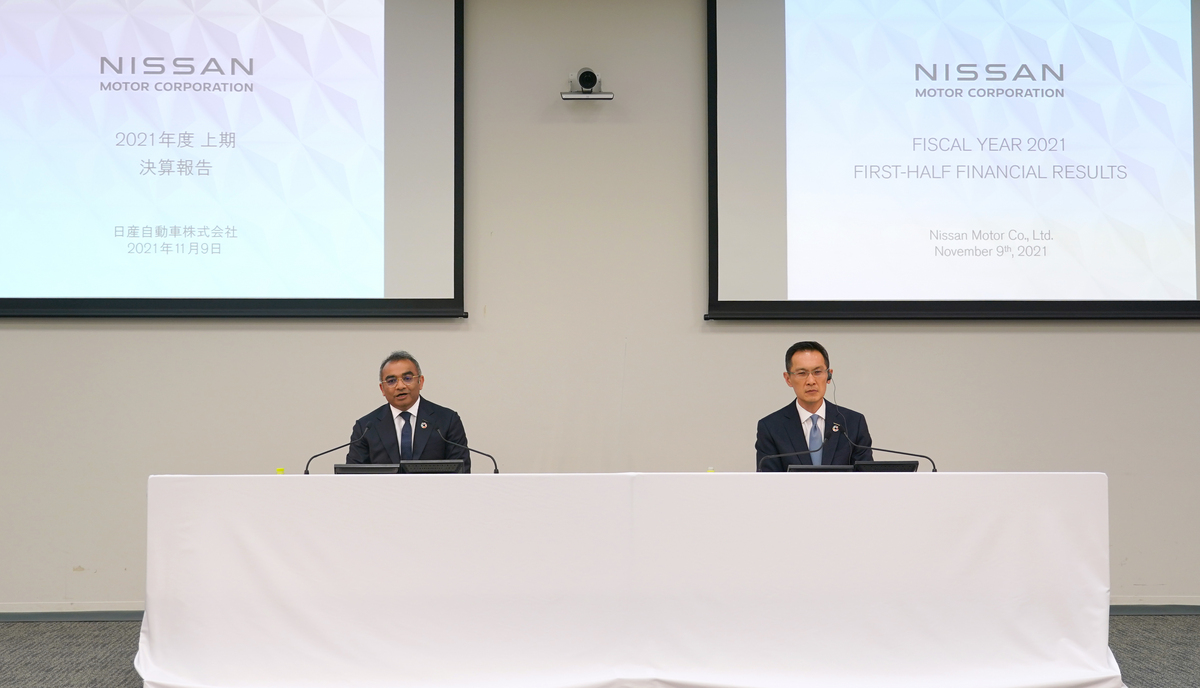 Nissan annuncia risultati positivi del primo semestre per l’anno fiscale 2021