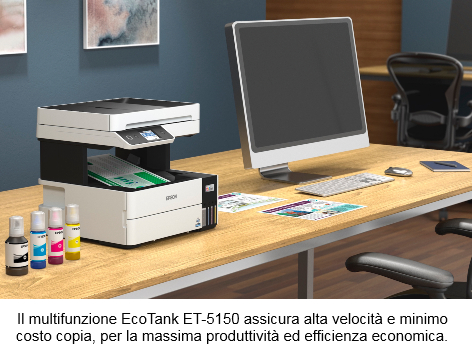 Epson rinnova la gamma EcoTank
