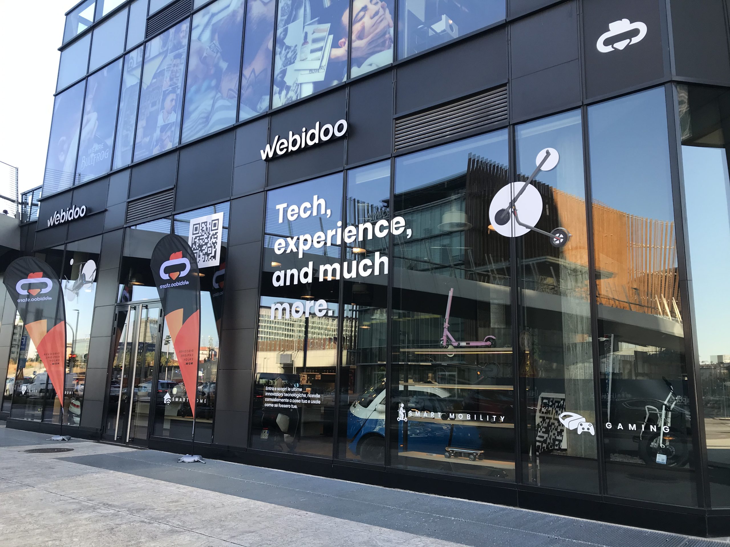 Webidoo store: il primo tech experience store in Europa apre a Milano