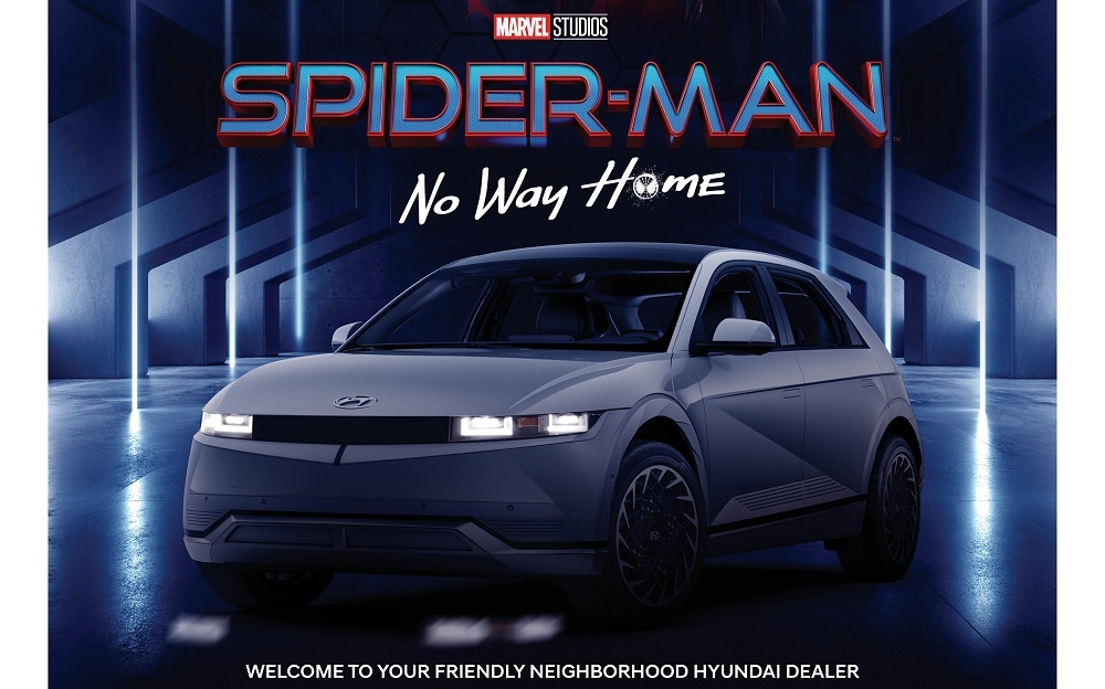 Hyundai IONIQ 5 e TUCSON sul grande schermo con Spider-Man