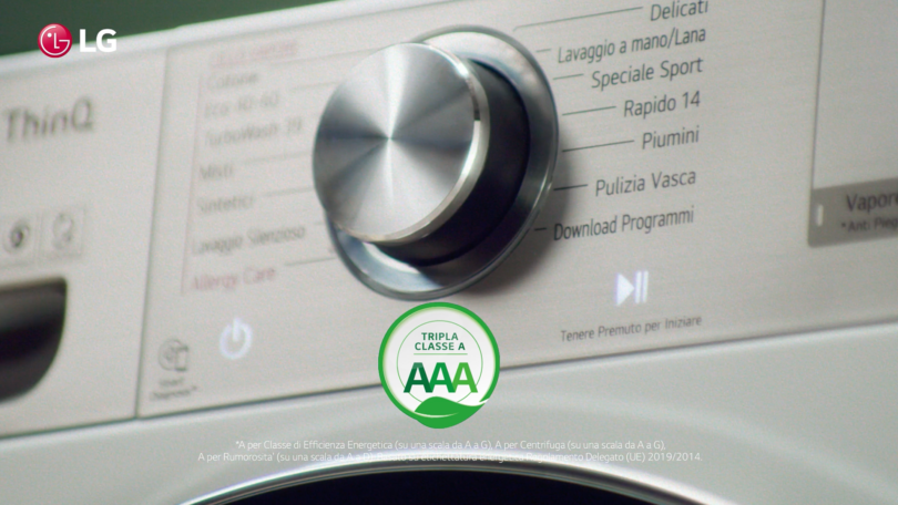 LG torna on air con uno spot dedicato al mondo del lavaggio