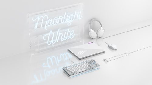 ASUS ROG annuncia le periferiche di gioco Moonlight White