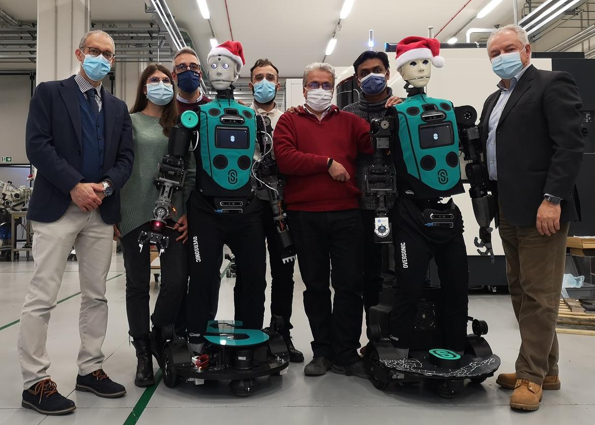 Oversonic porta il robot umanoide cognitivo RoBee a Rovereto