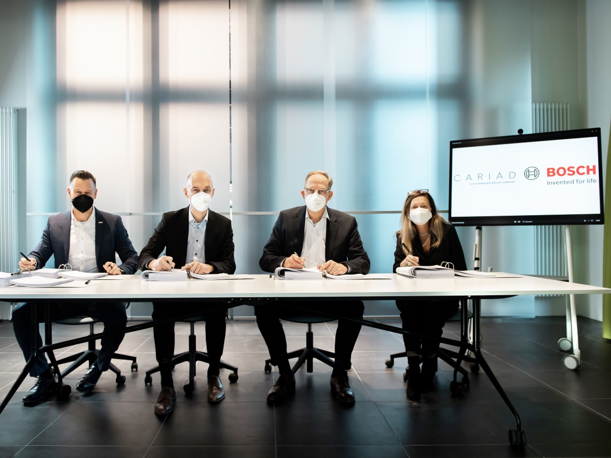 Guida autonoma: partnership tra Bosch e Cariad