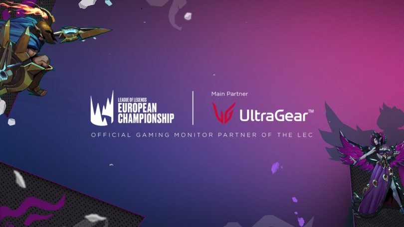 LG Official Display Partner del Campionato Europeo di League of Legends