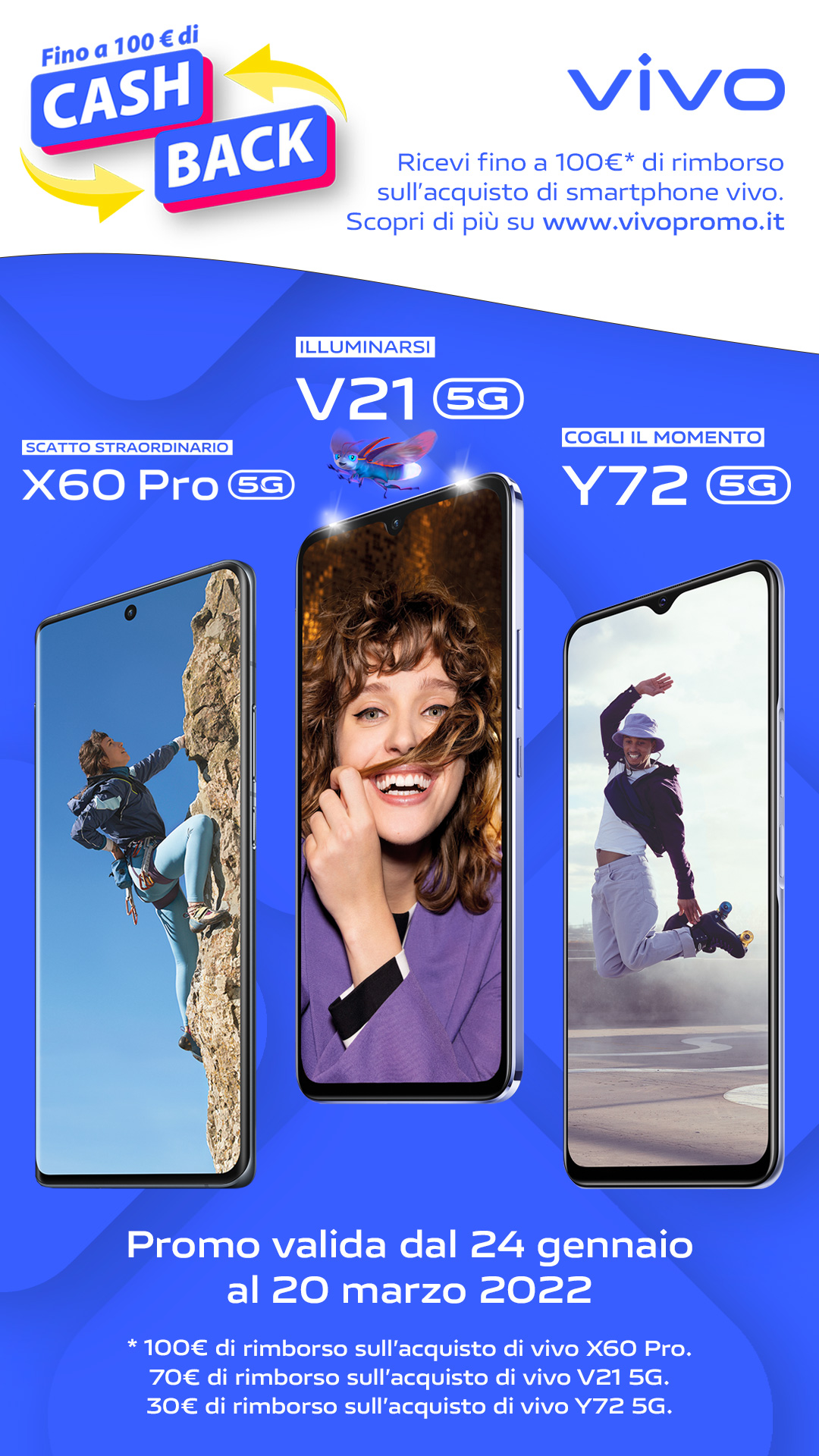 Al via vivo Cashback