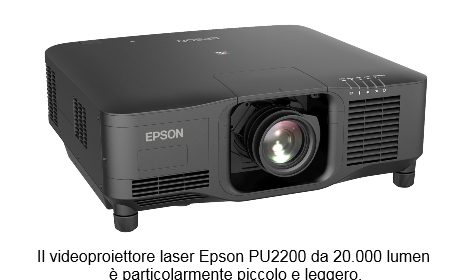 Epson presenta la nuova generazione di videoproiettori laser 3LCD ultraleggeri ad alta luminosità