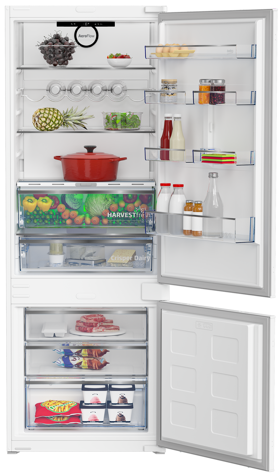 Beko_Frigorifero BCNE400E40SN_HarvestFresh_2