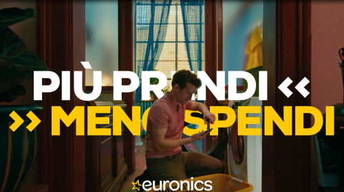 Euronics on air e online con la campagna ““Più prendi, meno spendi”