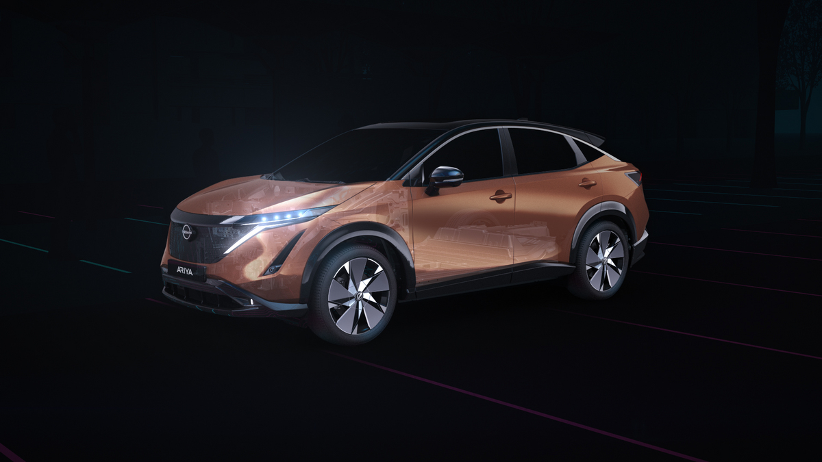 La nuova piattaforma CMF-EV per veicoli elettrici debutta su Nissan Ariya