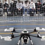 Inaugurato in un liceo romano il primo campo indoor di volo per droni