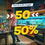 Euronics lancia la campagna “50 prodotti al 50%”