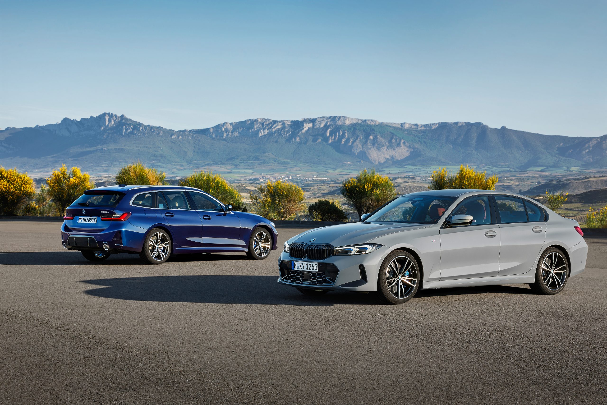 La nuova BMW Serie 3 Berlina e la nuova BMW Serie 3 Touring