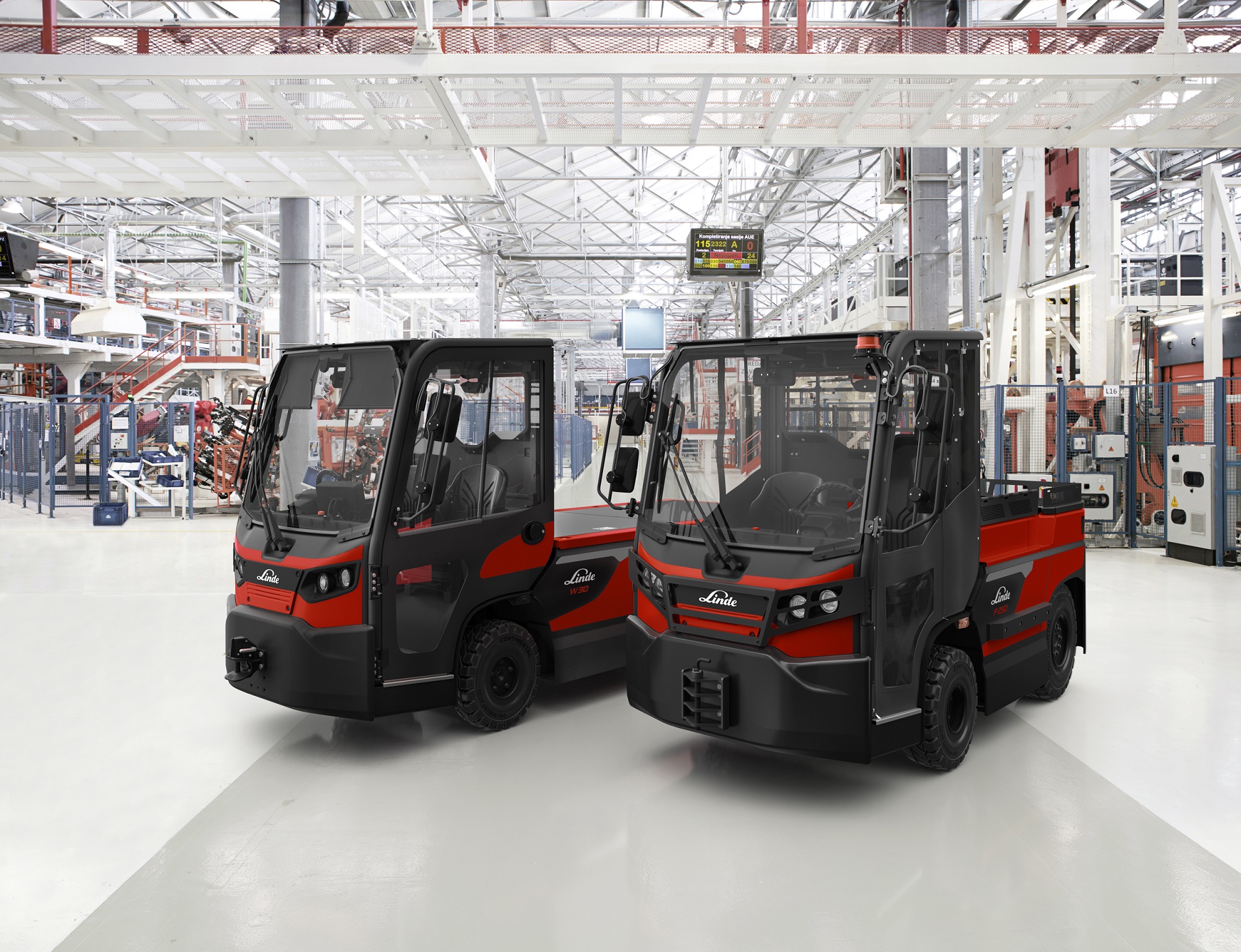 Linde MH presenta i nuovi trattori elettrici P120-P350 e W20-W30