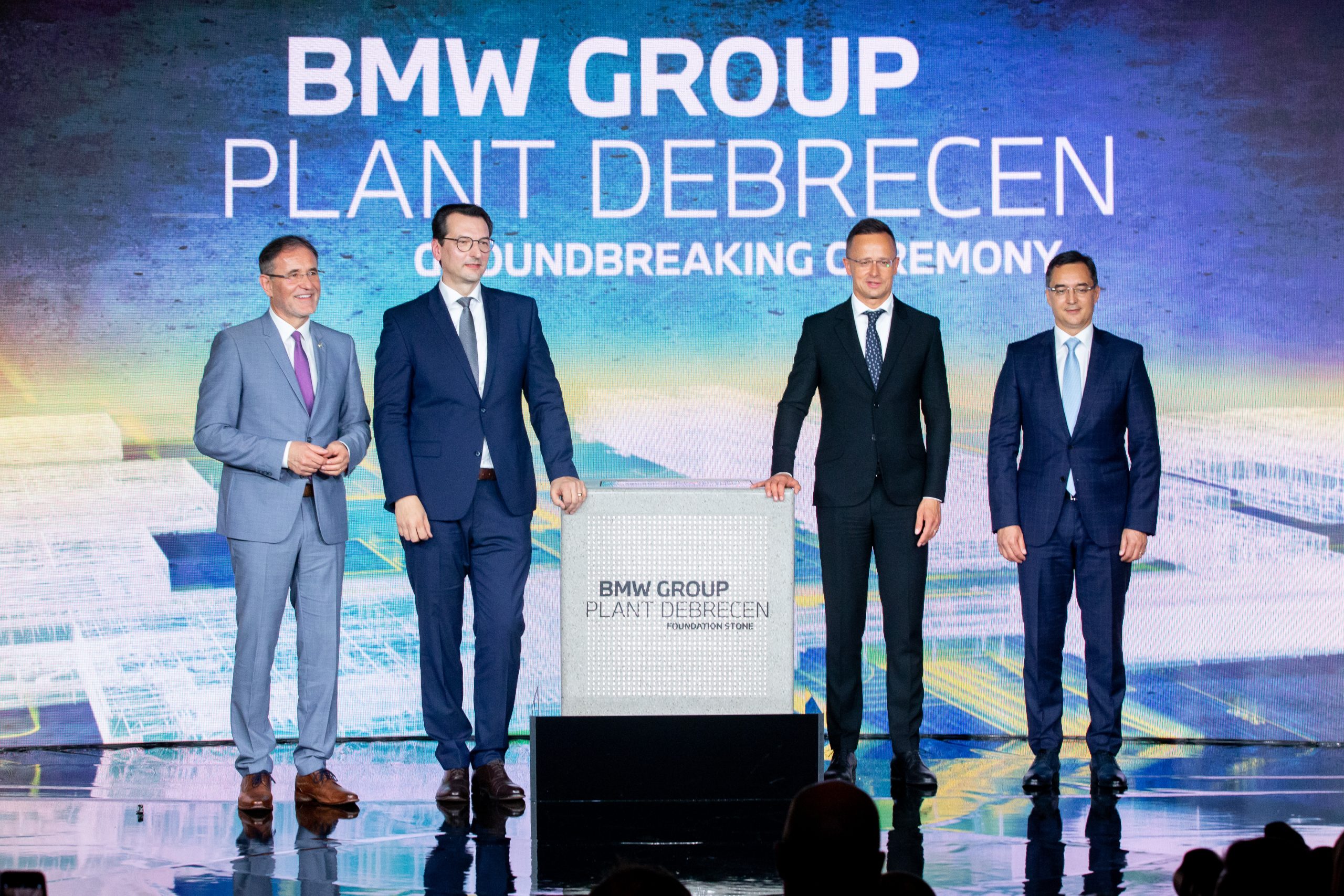 BMW Group: posata la prima pietra dell’impianto di Debrecen