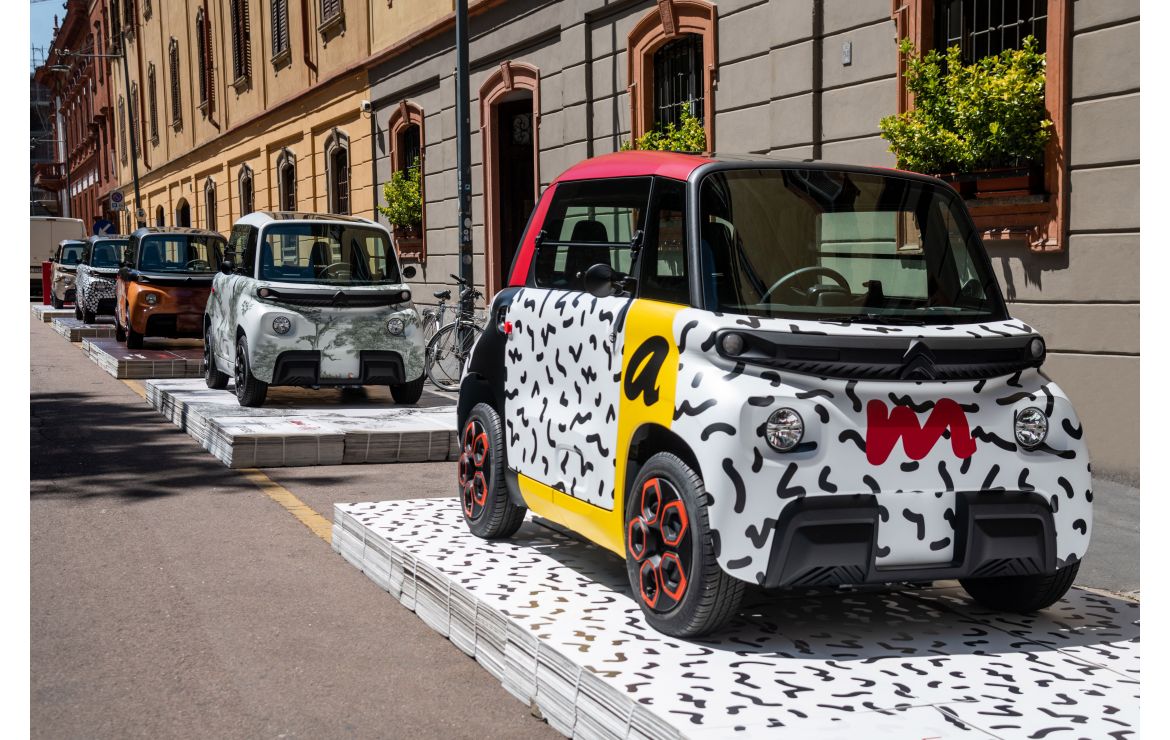 Citroën Ami – 100% ëlectric icona di design alla Milano Design Week
