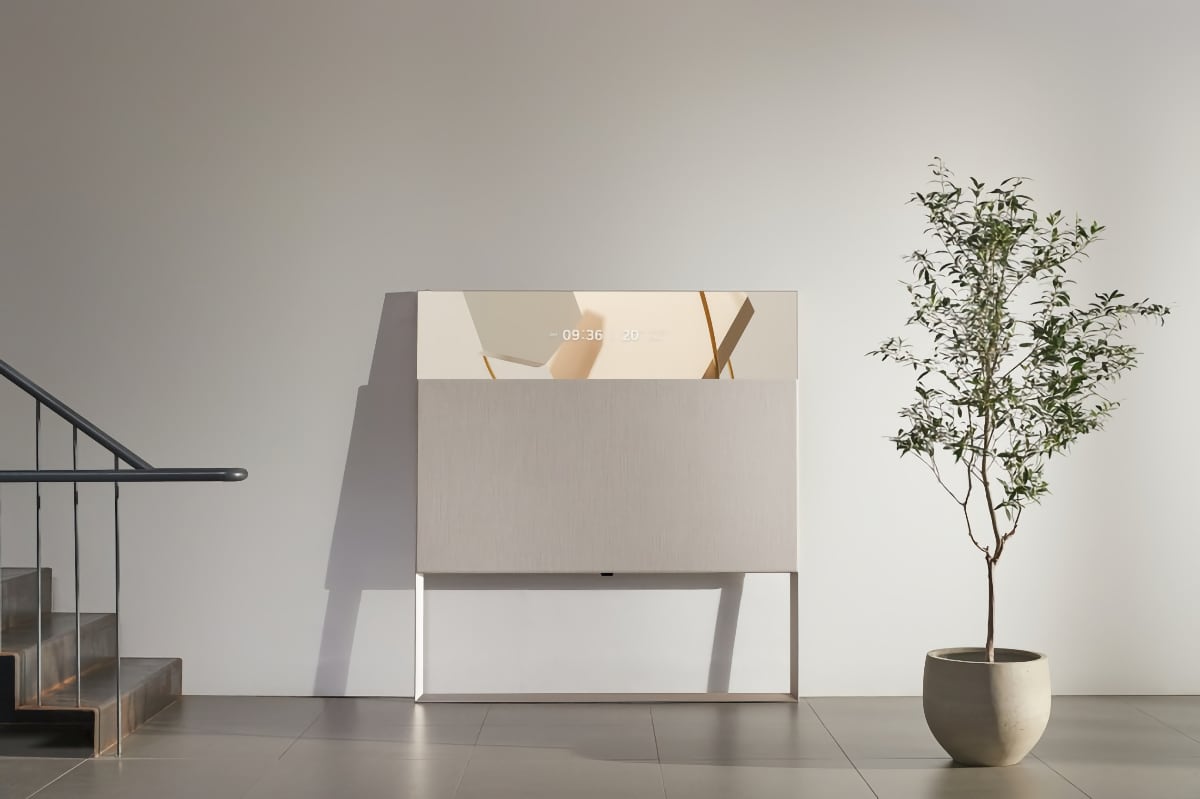 LG svela la nuova collezione di TV OLED Objet alla Design Week di Milano