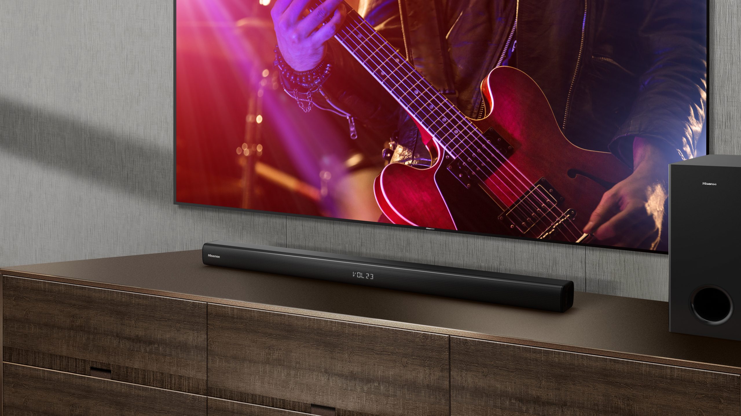 Hisense presenta la nuova Soundbar HS218