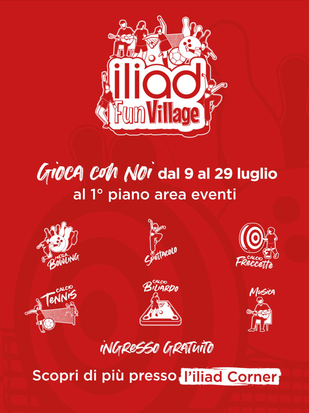 A IL CENTRO apre iliad Fun Village