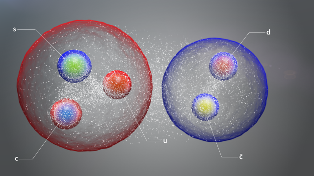 Il nuovo pentaquark. Crediti CERN