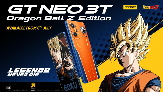 realme GT NEO 3T Dragon Ball Z Edition arriva in Italia