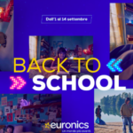 Euronics lancia la promozione “Back to School”