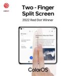 OPPO ColorOS 12 riceve 4 riconoscimenti al Red Dot Design Award 2022